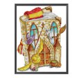 thumbnail image 1 of Cuadros Decorativos Wdftyju Libro Mágico Punto de Cruz 14CT 32 x 40 cm, 1 of 9