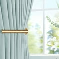 thumbnail image 6 of No-Drill Adhesive Curtain Holdbacks, 2 Pack Heavy Duty Damage-Free Wall Hooks, Adjustable & Reusable Hidden Holders for Drapes & Sheer Curtains, Gold, 6 of 6