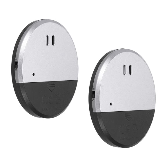 Uxcell Door Window Alarm, 2 Pack 125dB Vibration Alarm Sensor Door Window Open Alarms