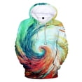 thumbnail image 2 of Sudadera con capucha con estampado geométrico en 3D de Helix para hombre y mujer, ropa de calle informal a la moda, estilo Harajuku, de manga larga, 2 of 5