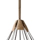 thumbnail image 5 of Lámpara colgante industrial tejida, lámpara colgante rústica para techo. Estilo B, 5 of 5
