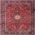 thumbnail image 1 of Ahgly Company Indoor Square Traditional Red Persian Area Rugs, 6' Square, 1 of 6