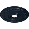 thumbnail image 3 of Ekena Millwork 17 1/2"OD x 3 5/8"ID x 1"P Munich Ceiling Medallion (Fits Canopies up to 5 5/8"), Hand-Painted Midnight Dream, 3 of 6