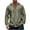 Army Green, variant on ZCFZJW Mens Long Sleeve Linen Hoodie T-Shirts Lightweight Drawstring Hooded Sweatshirt Casual Summer Button Shirts Trendy Streetwear Loose Fit Outfits Black S