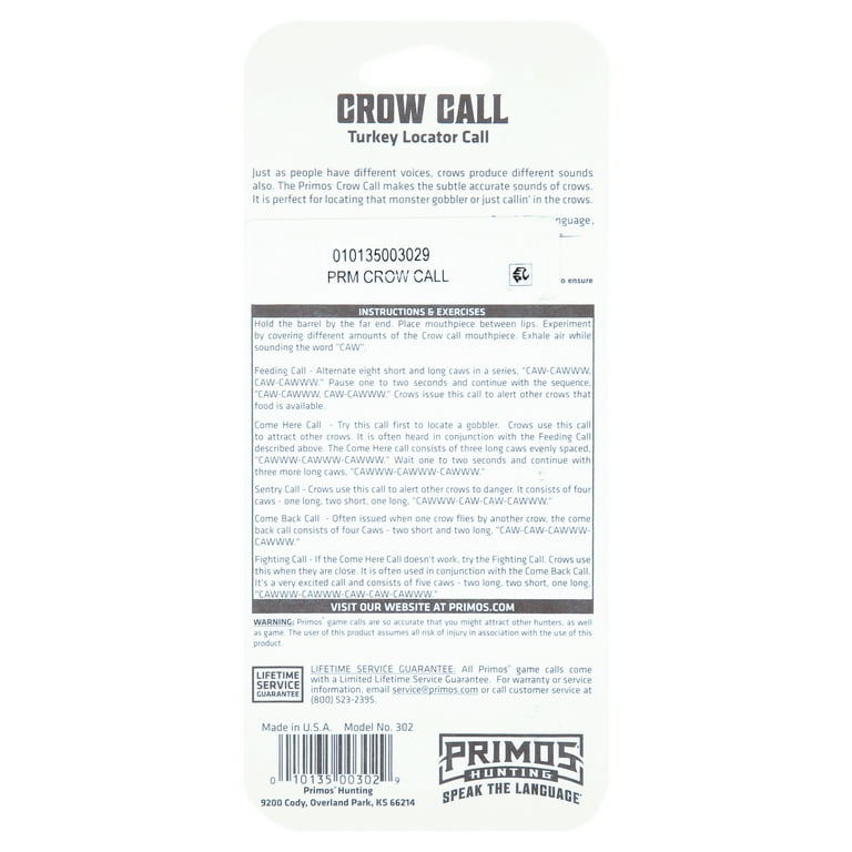 Primos® Crow Call, 302WM - Walmart.com