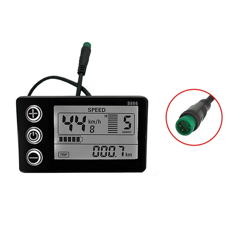 ZPAQI E-bike LCD Display S866 Controller Panel Dashboard