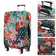 thumbnail image 5 of Pioneer Flower Floral Print Pattern Luggage Cover Fashion Suitcase Cover Baggage Covers Fit 25-28 Inch Luggage (Go Travel), 5 of 5