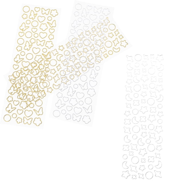 Greenadscape Scrapbook Stickers Surtidos Para Con Adhesivo Para Álbumes Diarios Y Manualidades Creativas