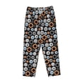 thumbnail image 4 of Xecao Colorful Screws Women's Straight Lounge Pajama Pants: The Epitome of Relaxed Sleepwear, 4 of 9