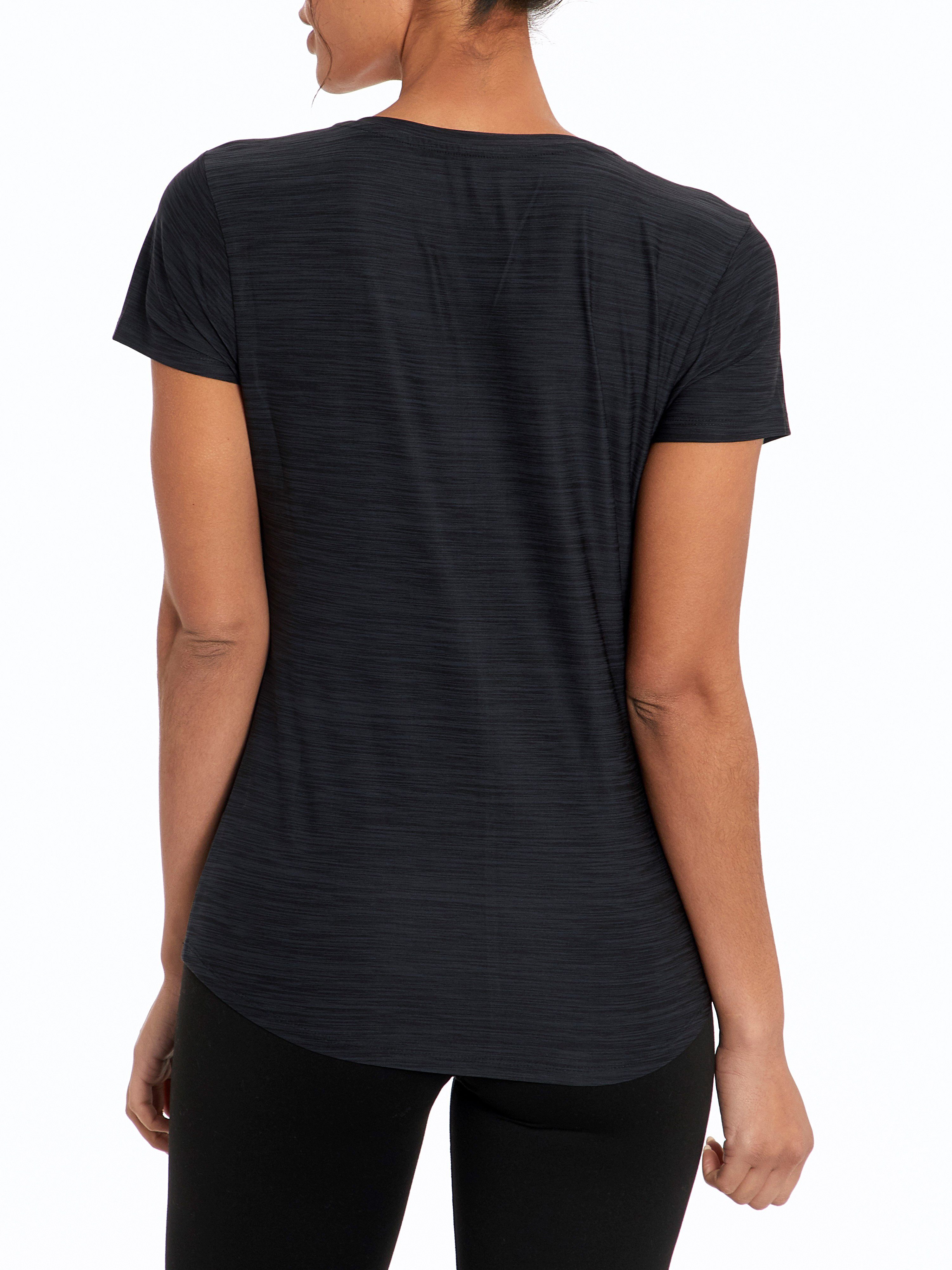 Bally Total Fitness Women's Active Mitered Tee - image 2 of 3