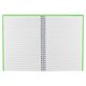 thumbnail image 4 of Paquete 20 piezas Libreta Abdala con 80 hojas de raya Con notas adheribles verde 16 x 21.2, 4 of 4