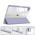 thumbnail image 6 of Fintie Hybrid Slim Case for iPad Pro 13-inch (M4) 2024, Shockproof Cover with Clear Back Shell & Pencil Holder, Purple, 6 of 13