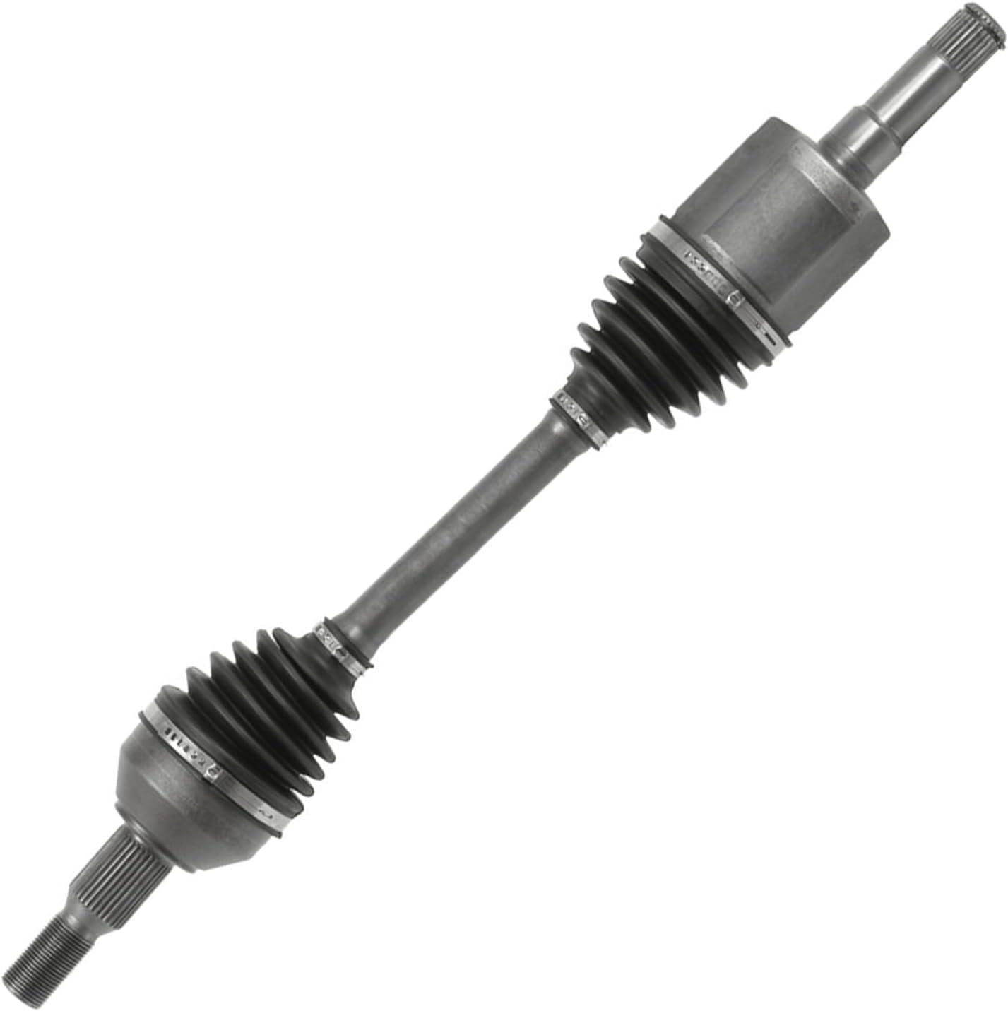 Detroit Axle - Front CV Axles for GMC Acadia Chevrolet Traverse Buick Enclave Saturn Outlook, Complete CV Axle Shafts Assembly Replacement