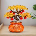 thumbnail image 4 of Estatua De Resina De Caqui, Figura De Feng Shui Para Estantería De Habitación De Granja, Color Naranja, 4 of 8