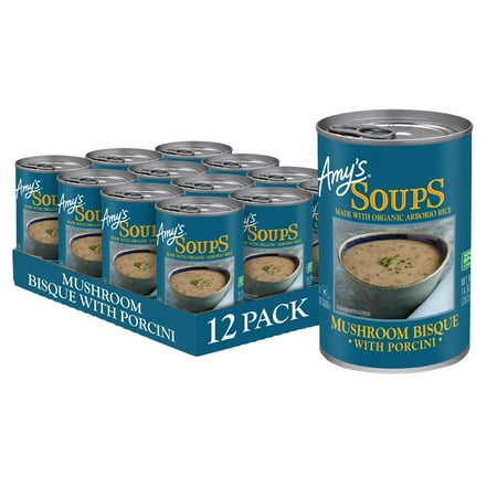 Amy s Mushroom Bisque with Porcini  Gluten Free  14 oz