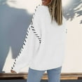 thumbnail image 5 of Sweaters for Women 2025 Fall Winter Long Sleeve Crewneck Loose Knit Sweater Jumper Top Womens Pullover Sweaters, 5 of 7