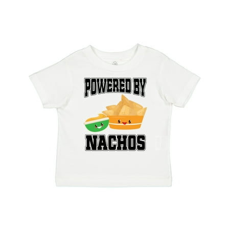 

Inktastic Powered by Nachos Gift Toddler Boy or Toddler Girl T-Shirt