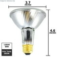 thumbnail image 2 of Sylvania 39w 120v PAR30L NFL25 E26 Halogen Reflector Light Bulb, 2 of 2