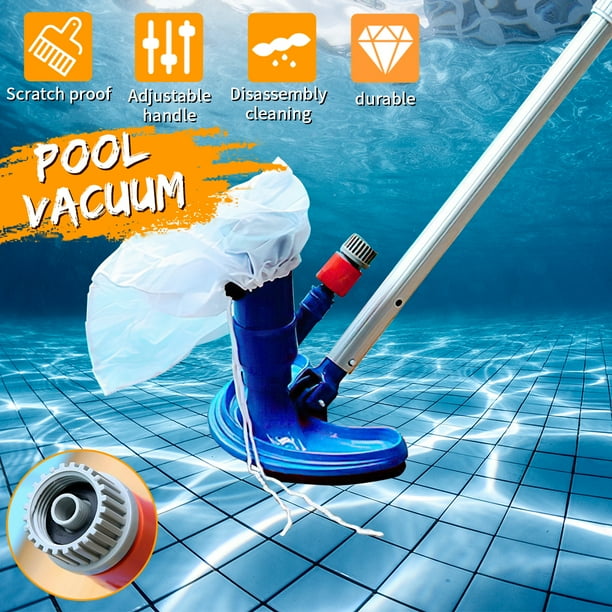Pool Vacuum for Above Ground Pools, Mini Portable Vacuum Cleaner Pool