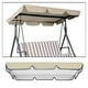 thumbnail image 5 of Repuestos de cubierta superior para toldo abatible para 3 personas, accesorios a prueba de polvo Beige 164x114x15cm, 5 of 9