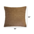 thumbnail image 4 of Unique Bargains 80/20 Viscose Velvet Soft Throw Pillowcases, Square 18" x 18", Lichen, 4 of 7