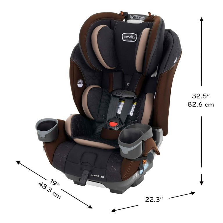 EveryFit/All4One 3-in-1 Convertible Car Seat w/Quick Clean Cover
