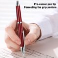 thumbnail image 2 of Ergonomic Plastic Fountain Pen, 0.5mm Nib, Cap-Free Design, Lightweight for Long Writing, Includes Converter & Ink, Ideal for Students Homework & Exams, 2 of 8