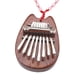 thumbnail image 1 of Mini dedo Kalimba portátil azul para niños principiantes, 1 of 5