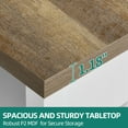 thumbnail image 5 of Dextrus Farmhouse Console Table, 40" Entryway Tables Narrow Sofa Table with Storage Shelf for Living Room, Hallway, Grey Wash, 5 of 7