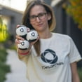 thumbnail image 4 of Taylor Tries Signature Beginner Juggling Ball Set - 6 Panel Ball - 110 grams 62mm - Set of 3, 4 of 4