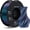 Chameleon Blue 1kg, variant on Glitter PLA Filament 1.75mm,Burnt Titanium Reactive Silk Effect with Light and Angles Shiny Galaxy PLA,Perfectly The Layer Line,Blue Black Chameleon