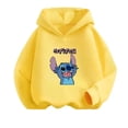 thumbnail image 4 of Sudadera con capucha y estampado de Stitch para niños y niñas, ropa informal con letras, estilo kawaii, moda, anime, manga, dibujos animados, 4 of 5