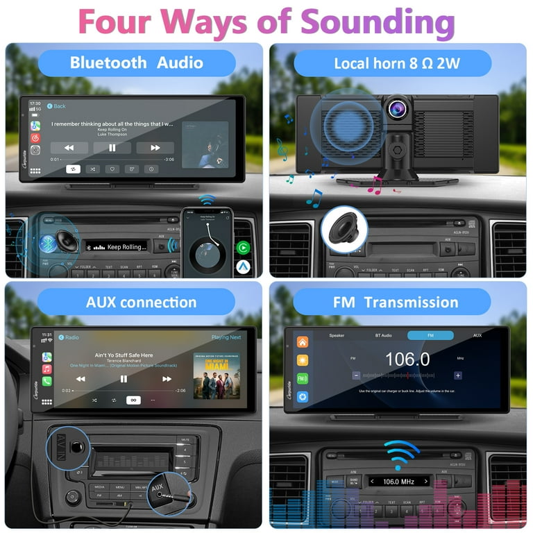 Carpuride Wireless Carplay Android Auto 10.26