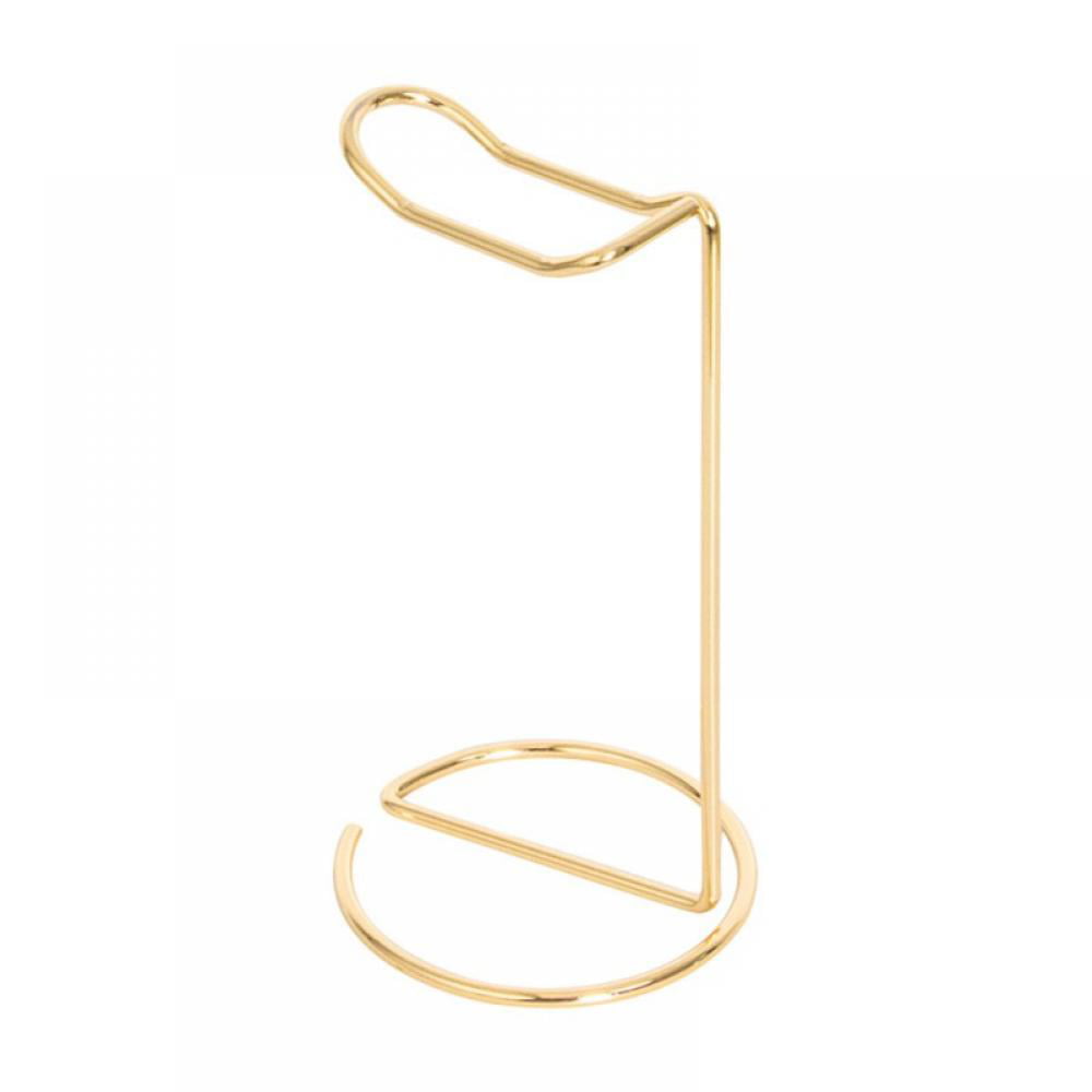 2.25" H x 1.75" W x 2.5" D Bard's Adjustable Gold-toned Wire Stand 