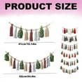 thumbnail image 6 of 8PCS 16.2" Boho Christmas Tassel Garland with Wooden Beads, Bohemian Wall Decor for Holiday, Party, Wedding & Photography Backdrop, 6 of 9