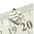 thumbnail image 3 of Colgantes de corazón MADE WITH LOVE Hugo 50 piezas plata, 3 of 6