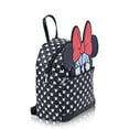 thumbnail image 3 of Disney Women’s Minnie Mouse Bow Mini Backpack, Black, 3 of 3