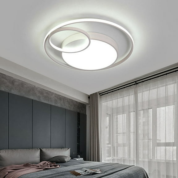 32W Modern Acrylic Ceiling Light LED Lamp Bedroom Living Room Chandelier Light