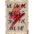 thumbnail image 1 of Chapa Con Frase Metal Retro Pintura Hierro Rectangular Pared para Y Bar 20x30cm, 1 of 9