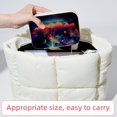 thumbnail image 6 of Galactic Space Velvet Portable Storage Box with Removable Compartment – Jewelry Display, Earring Holder, Necklace Holder – Great Gift, 6 of 7