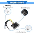 thumbnail image 3 of Unique Bargains 1 Set Motorcycle Rectifier Voltage Regulator Compatible for Arctic Cat 250 2x4 1999-2003 Durable Metal, 3 of 7