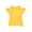 Yellow, variant on Kaemgyyd 6 M-4 T Toddler Girl Shirts Summer Clothes Baby Infant Knit Ribbed Soft Tops Solid Cold Shoulder Short Sleeve Blouse