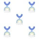 thumbnail image 3 of Ounissouiy Cepillo de en forma de U para niños de 2 a 6 años de edad, cepillo de de boca completa para bebés, limpieza Manual de Azul 5piezas Ounissouiy CBP188392, 3 of 6