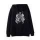 thumbnail image 4 of Pntutb, sudadera de calavera oscura de otoño/invierno para mujer, sudadera con capucha para hombre y mujer, sudadera gótica de pareja Harajuku, sudadera con cremallera de gran tamaño, liquidación Pntutb Pntutb-2203, 4 of 9