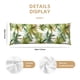 thumbnail image 3 of Balery Green Hawaii Palms Funda Protectora para Almohada Corporal de Algodón Hipoalergénico con Cierre(55 x 21 pulgadas), Almohadas No Incluidas, 3 of 7