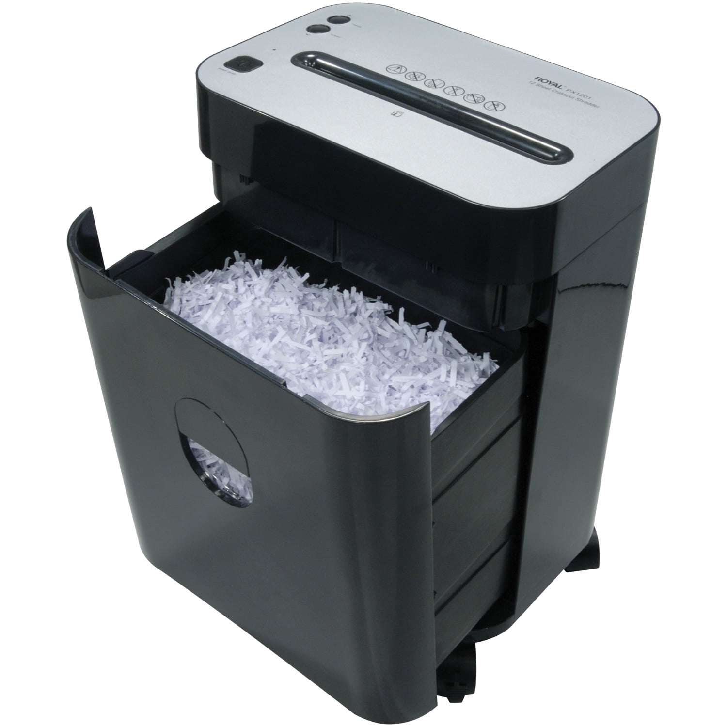 Royal PX1201 12-Sheet Crosscut Shredder with Basket