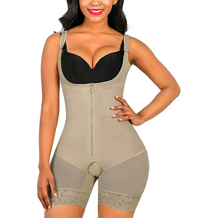 EHQJNJ Plus Size Shapewear Strapless Bra Lace Latex Clothes Support Chest  Beautiful Body Clothes Body Shaper Corset Waist Gathered Abdomen Women's
