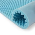 thumbnail image 5 of Furinno 2-Inch Egg Crate Gel HD Foam Mattress Topper, Soft, Full, 5 of 7