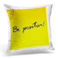thumbnail image 1 of BSDHOME Taie d'Oreiller Positive avec Message Optimiste Housse de Coussin 20x20 Pouces, 1 of 1