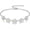 A, variant on Daisy Sunflower Bracelets 925 Sterling Silver Daisy Sunflower Charm Bracelet Flower Jewelrys for Women